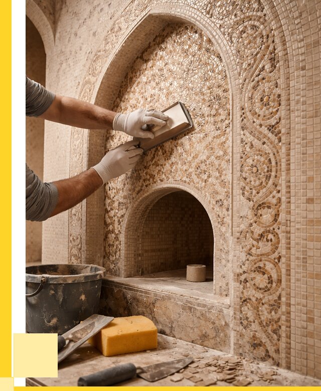 Мозаика для хамама в Сорочинске под ключ от 5164 р. | ЭриданСрч