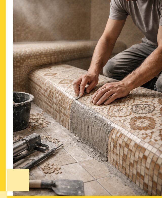 Плитка для хамама под ключ в Сорочинске от 3615 р. | ЭриданСрч