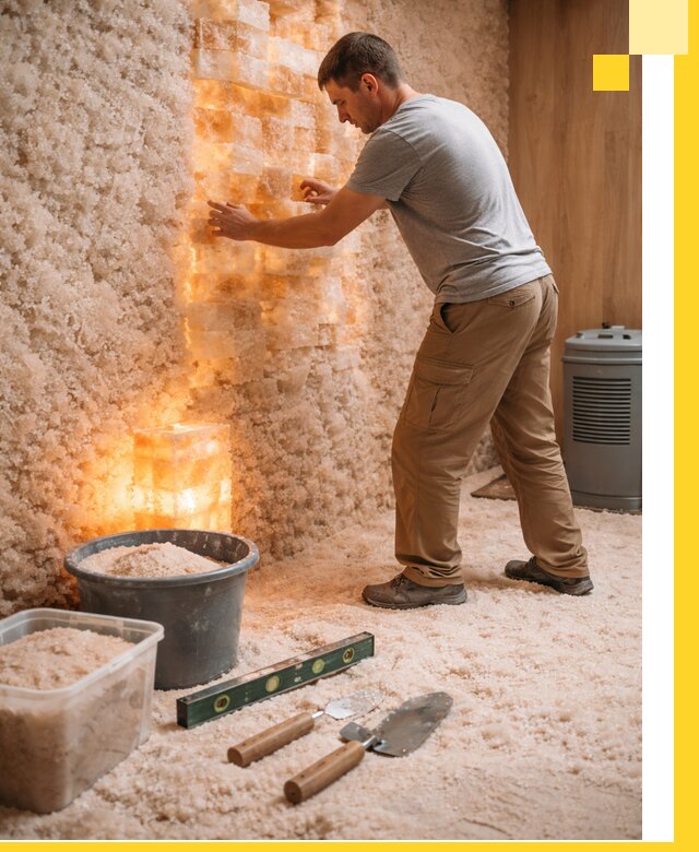 Проектирование и монтаж соляных комнат в Сорочинске под ключ