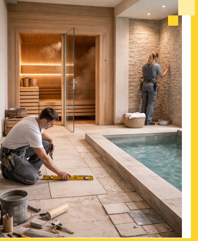 Комплексный дизайн и отделка интерьеров SPA под ключ в Сорочинске